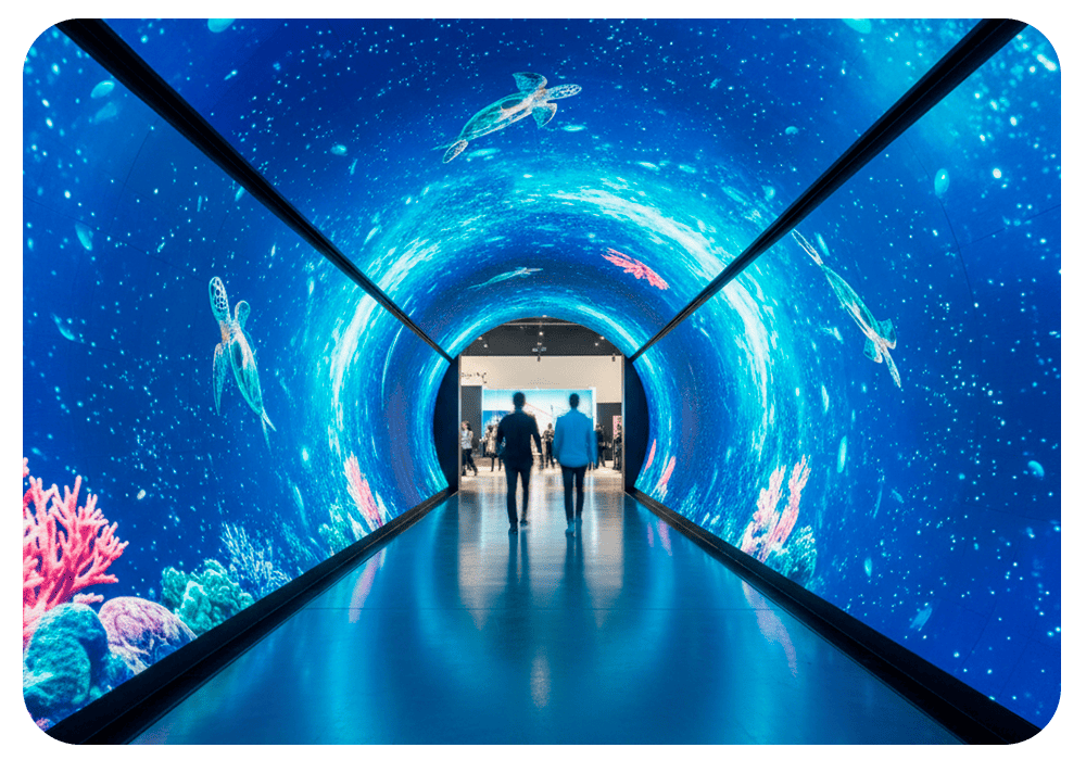 TUNEL DE LED ROBERTO BESSA 4